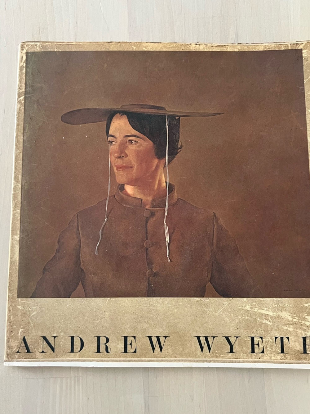 Vintage Andrew Wyeth Softcover Book Museum of Fine Arts, Boston Catalog